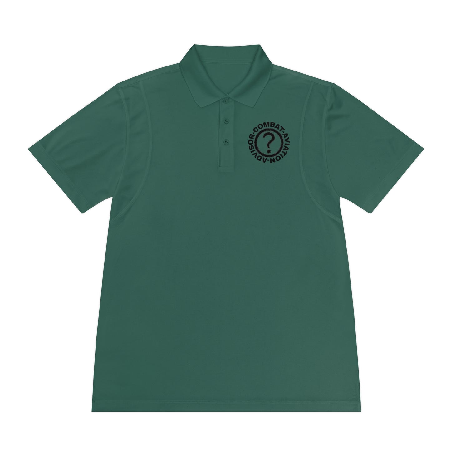 MAF - CAA Question Mark - Men's Sport Polo Shirt