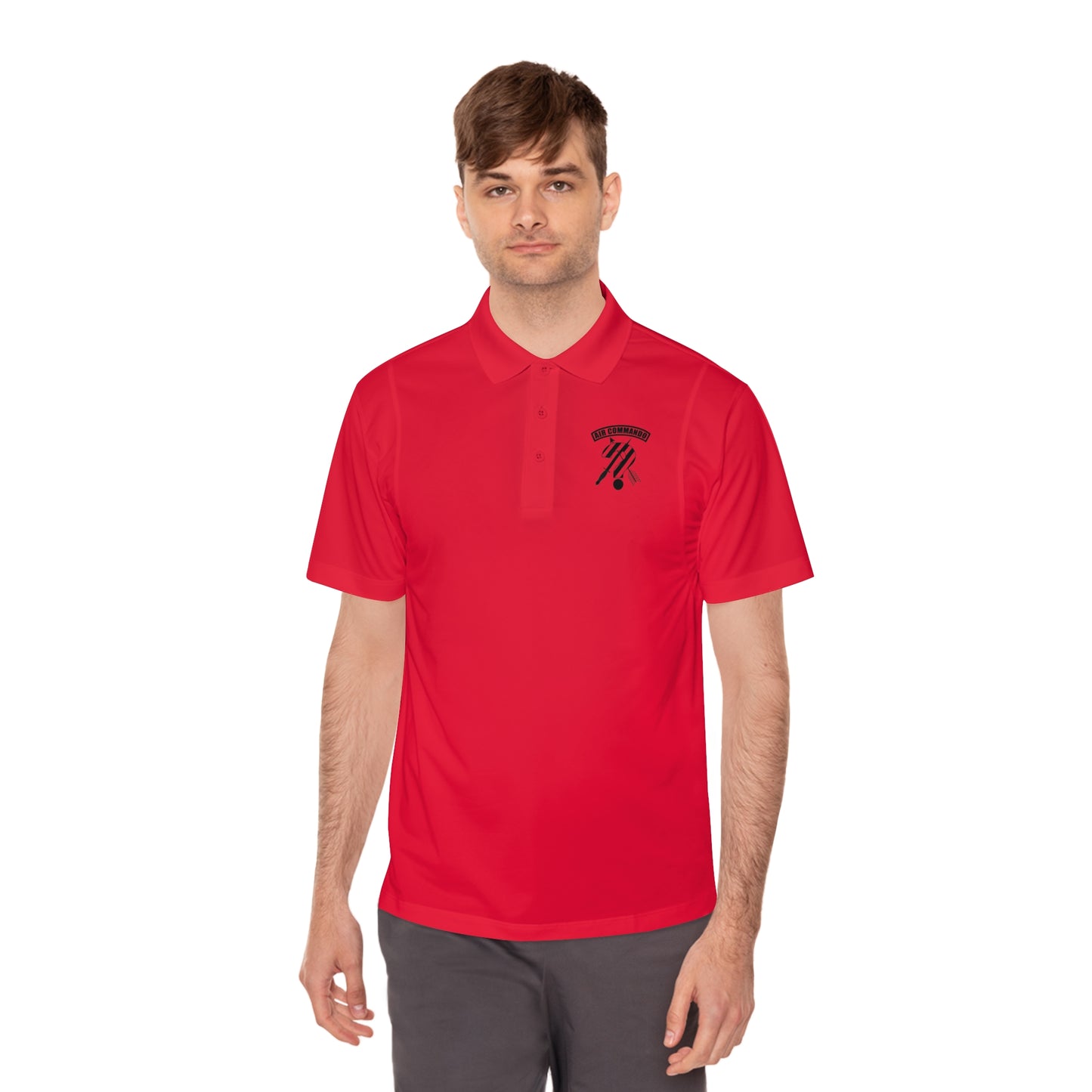 Commando - Question Mark - Men's Sport Polo Shirt