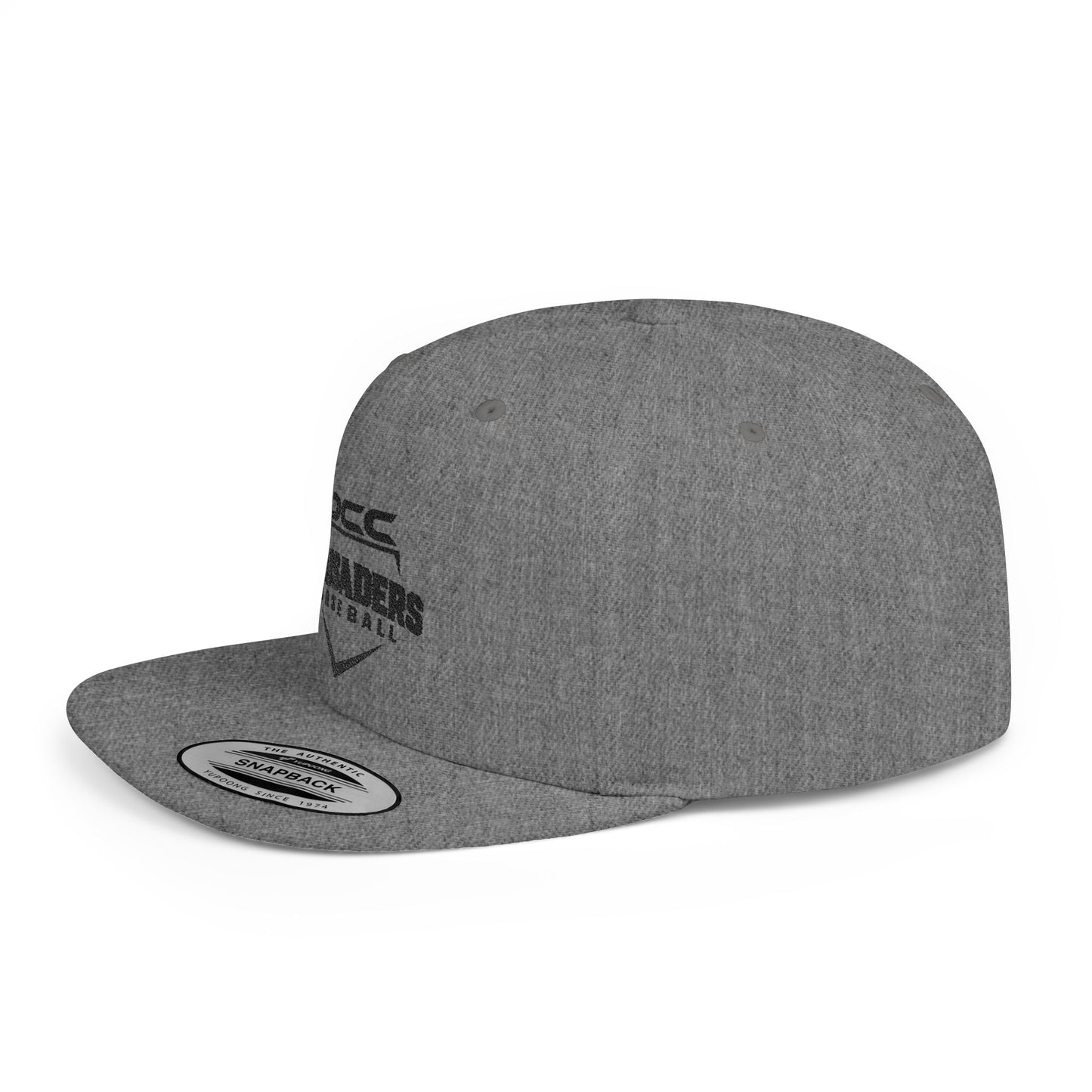 DCC - Black Logo - Flat Bill Snapback