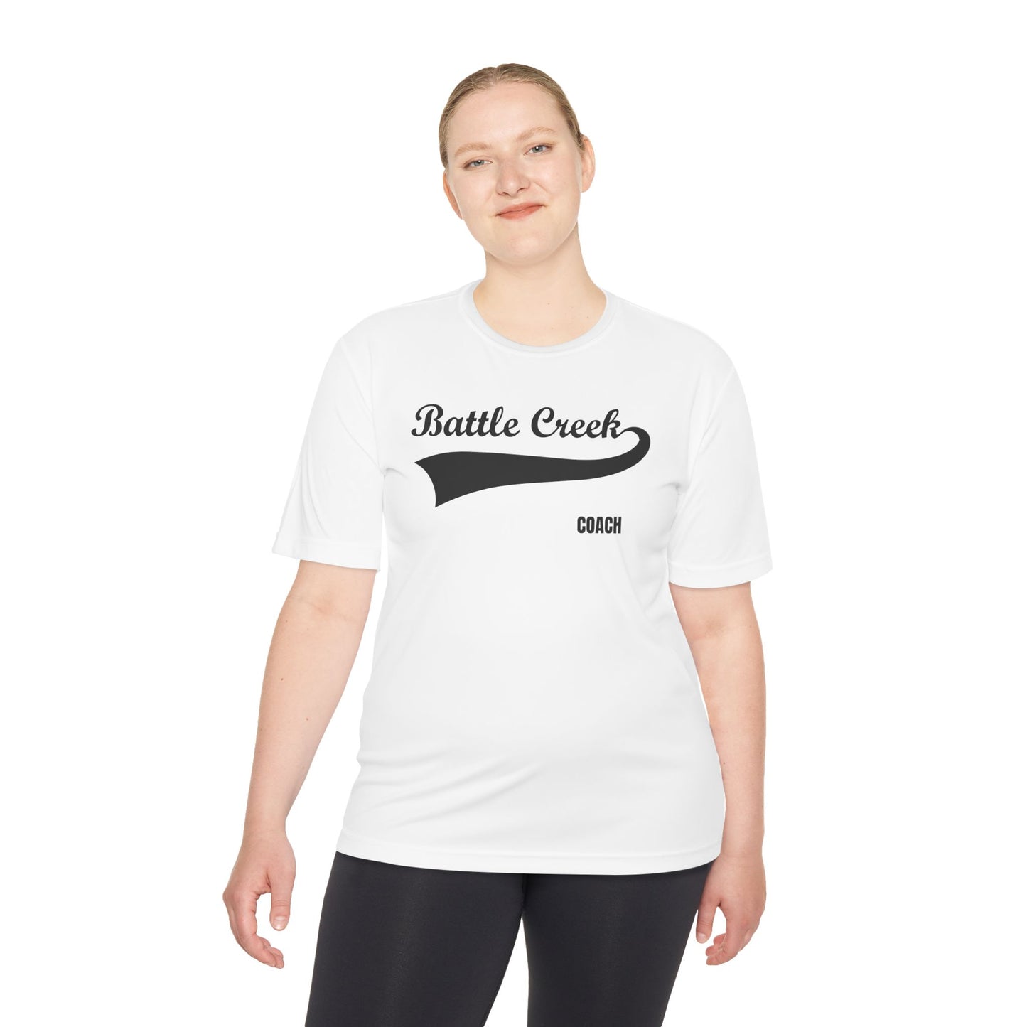 BC - COACH - Black Logo - Unisex Moisture Wicking Tee