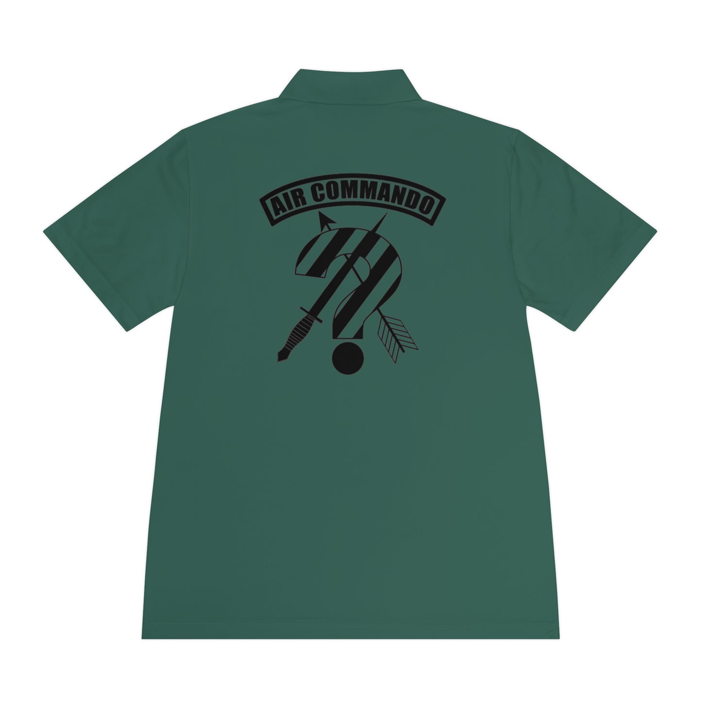 Commando - Question Mark - Men's Sport Polo Shirt