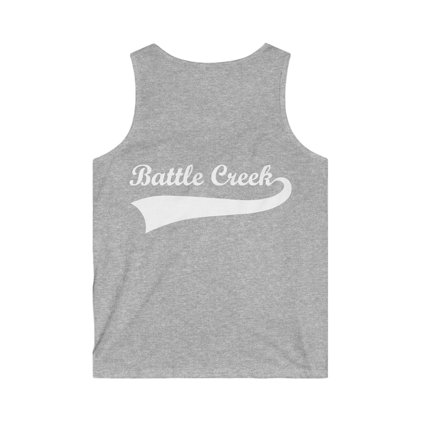 BC White Logo Men's Softstyle Tank Top
