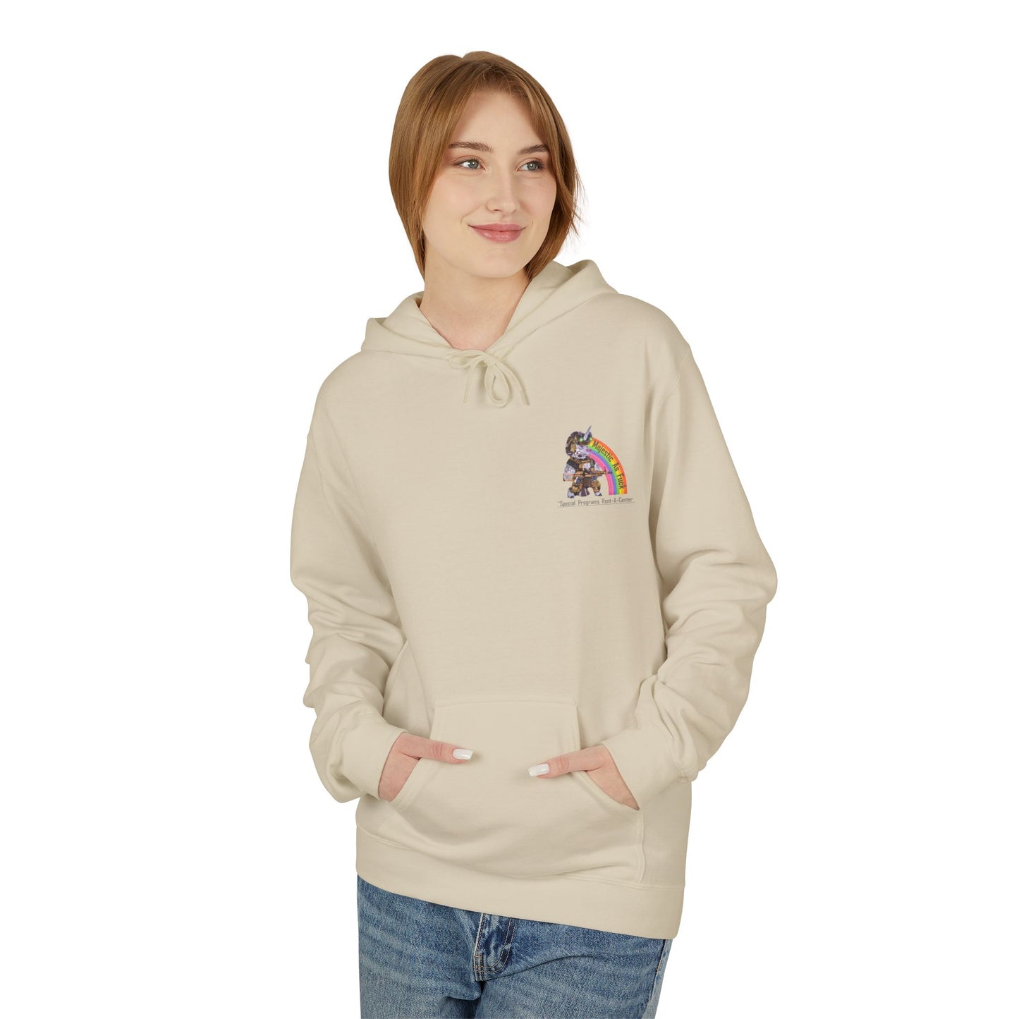 MAF - Unicorn - Unisex Midweight Softstyle Fleece Hoodie