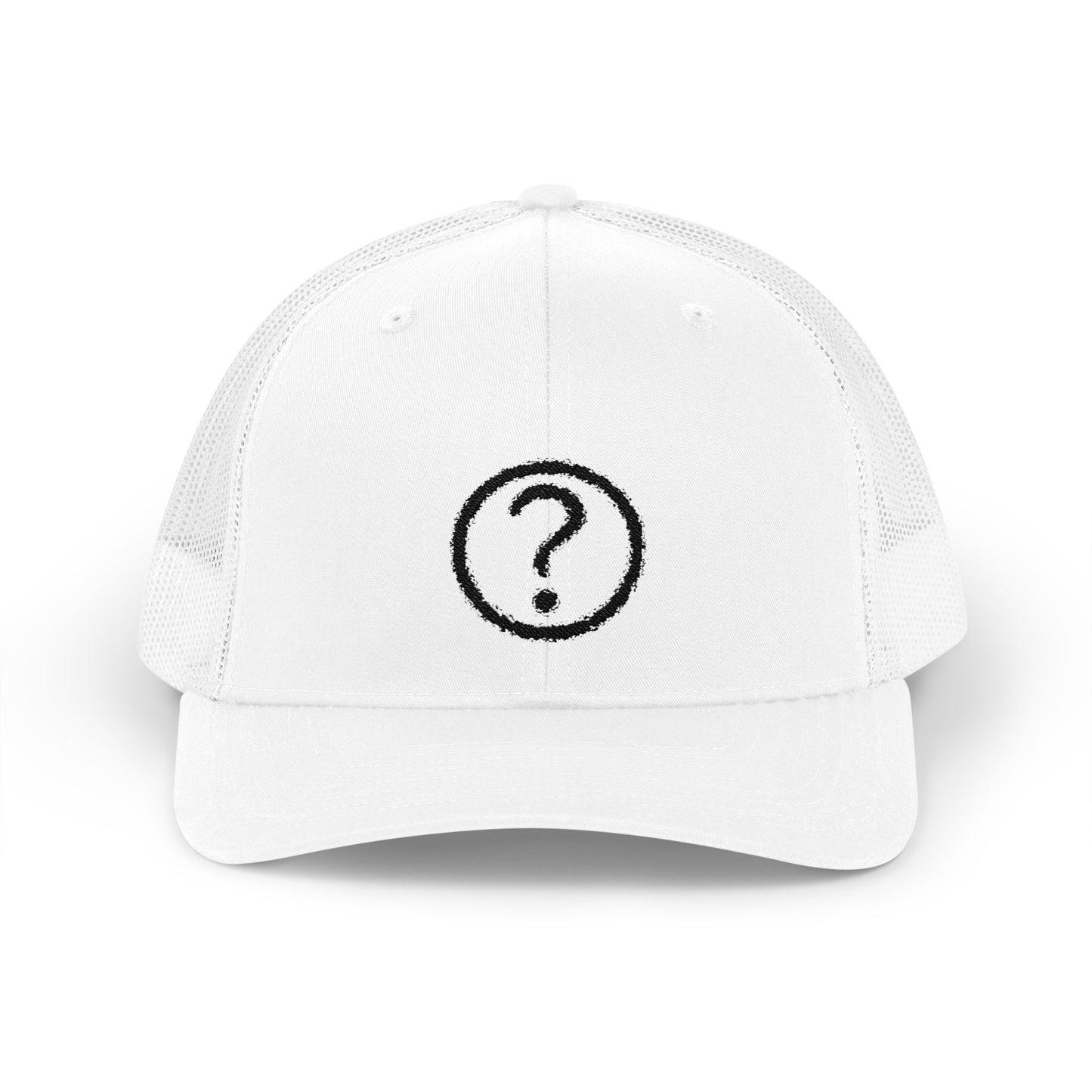 MAF - Question Mark Black Logo - Snapback Trucker Cap