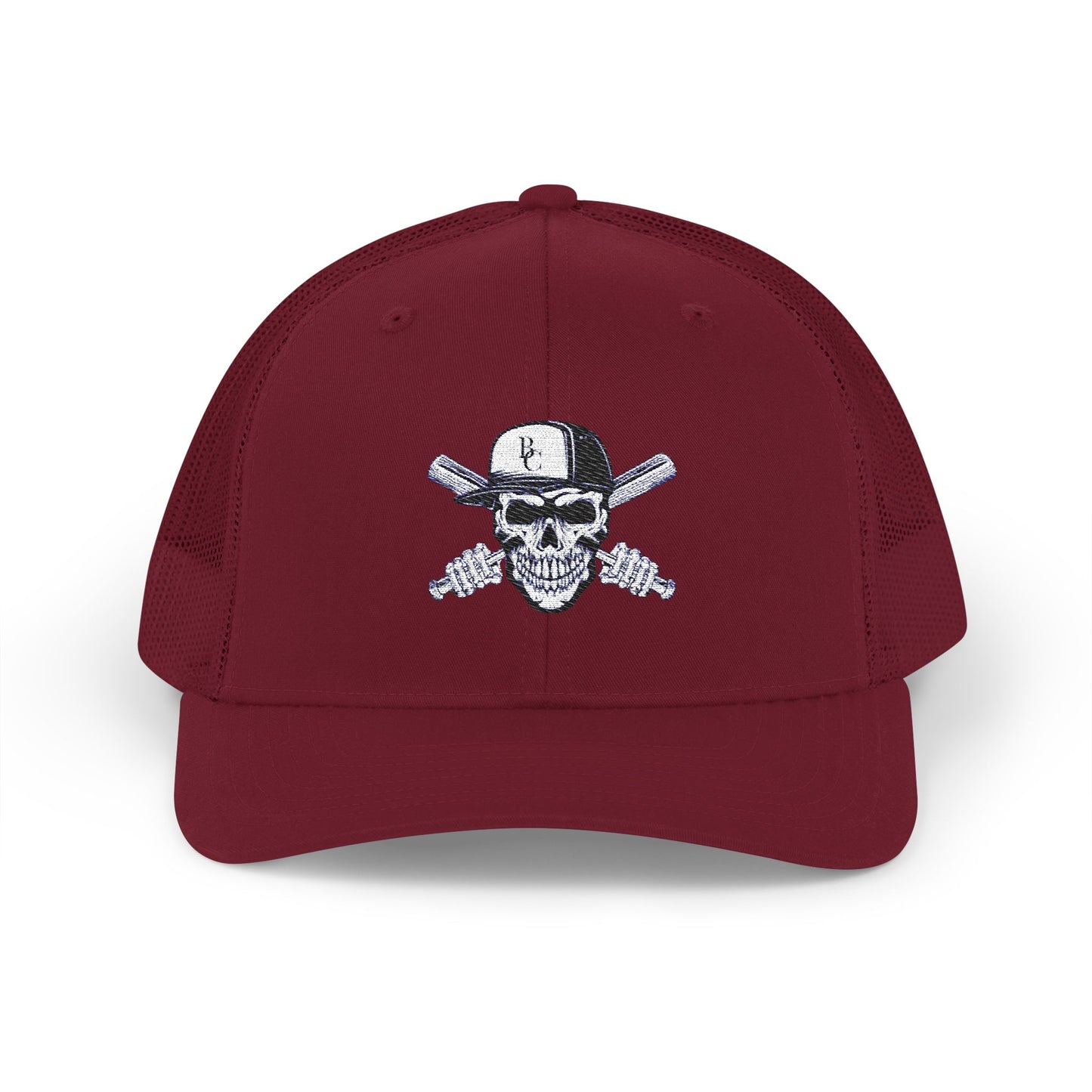 BC Skull - Snapback Trucker Cap (Embroidery)