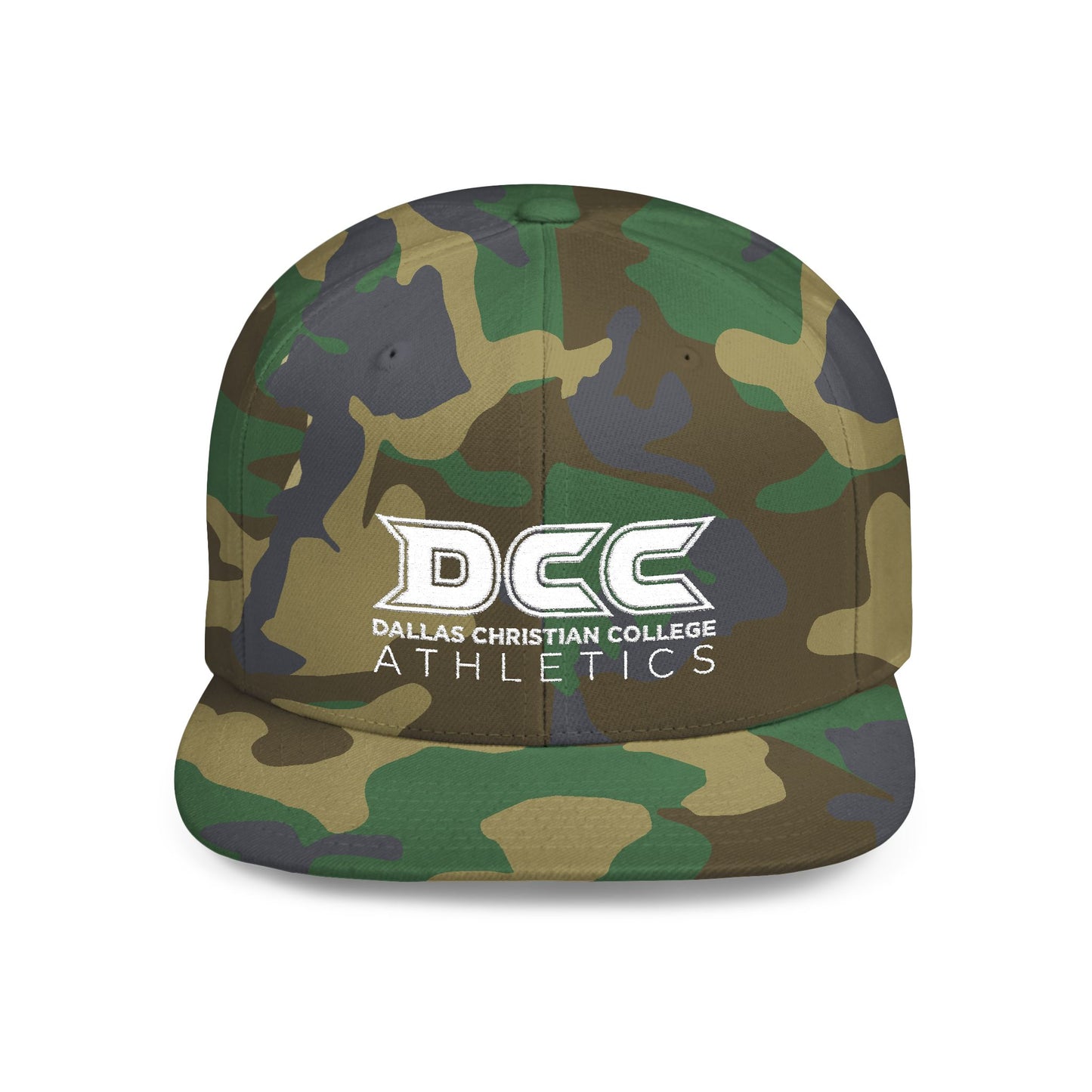 DCC - White Logo - Flat Bill Snapback