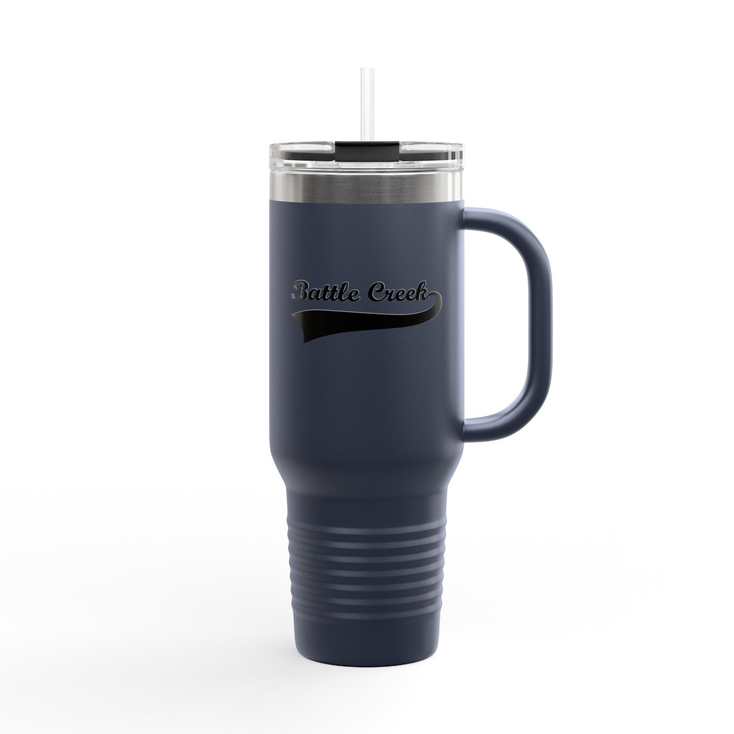 BC Black Logo Insulated Travel Mug, 40oz