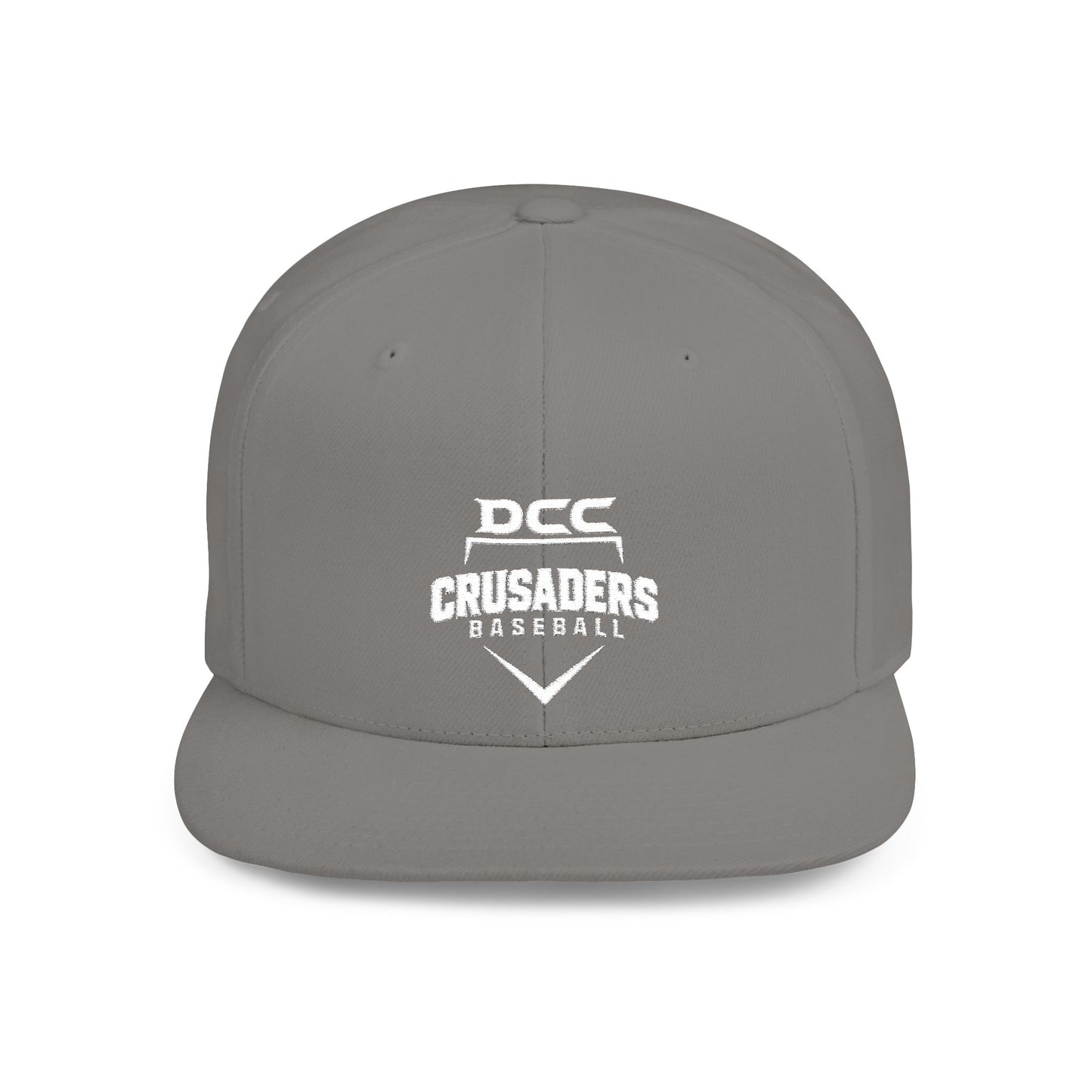DCC - White Logo - Flat Bill Snapback