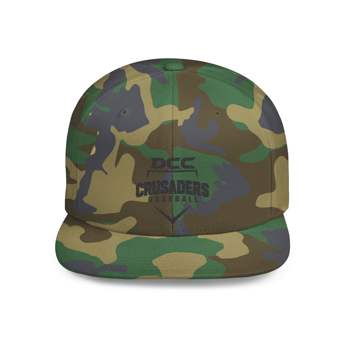 DCC - Black Logo - Flat Bill Snapback
