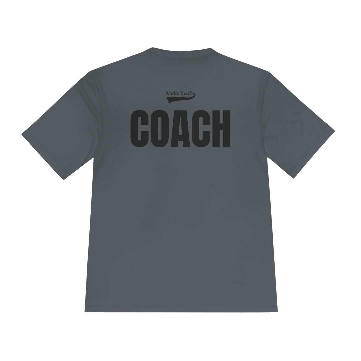 BC - COACH - Black Logo - Unisex Moisture Wicking Tee