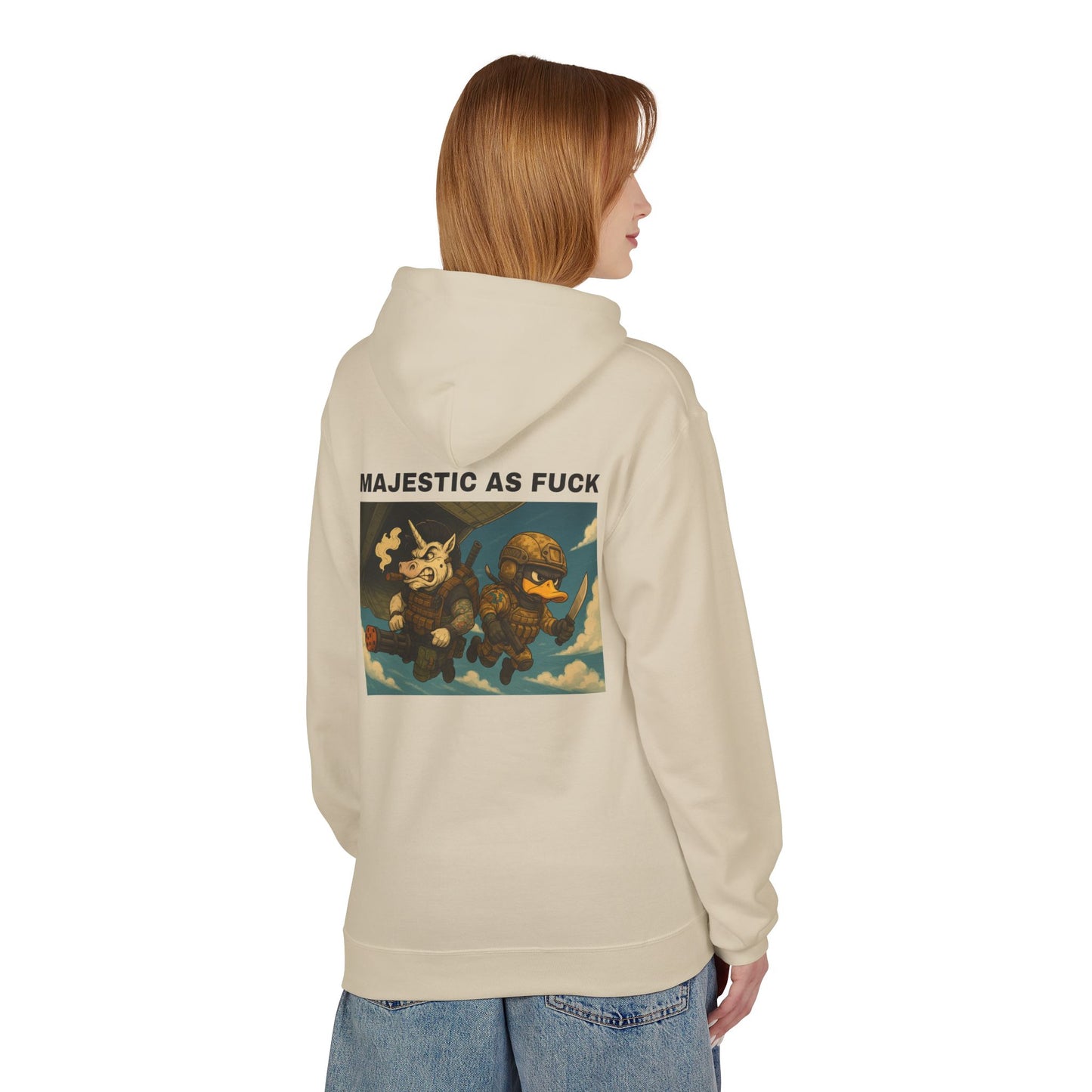 MAF - Unisex Midweight Softstyle Fleece Hoodie