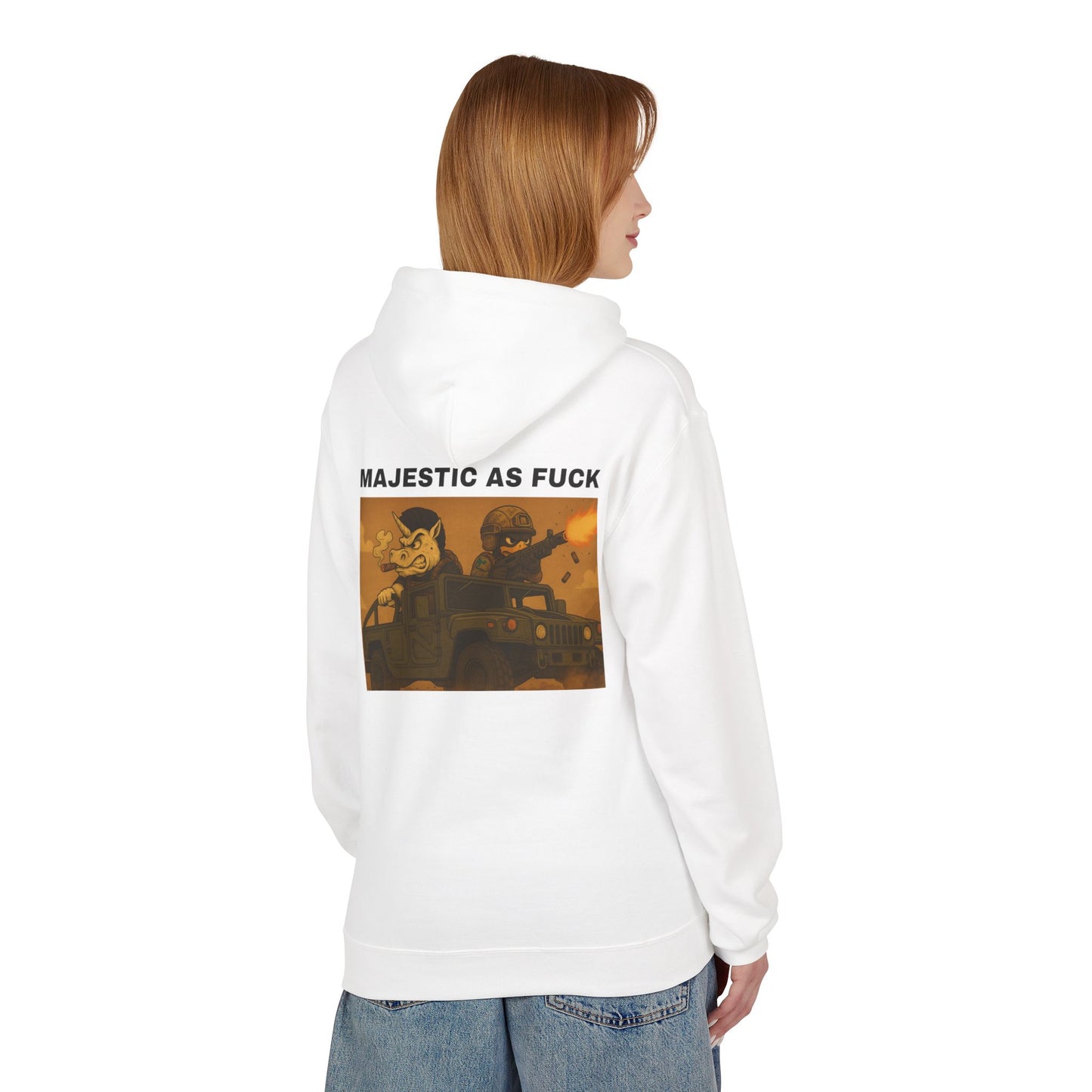 MAF - Unisex Midweight Softstyle Fleece Hoodie