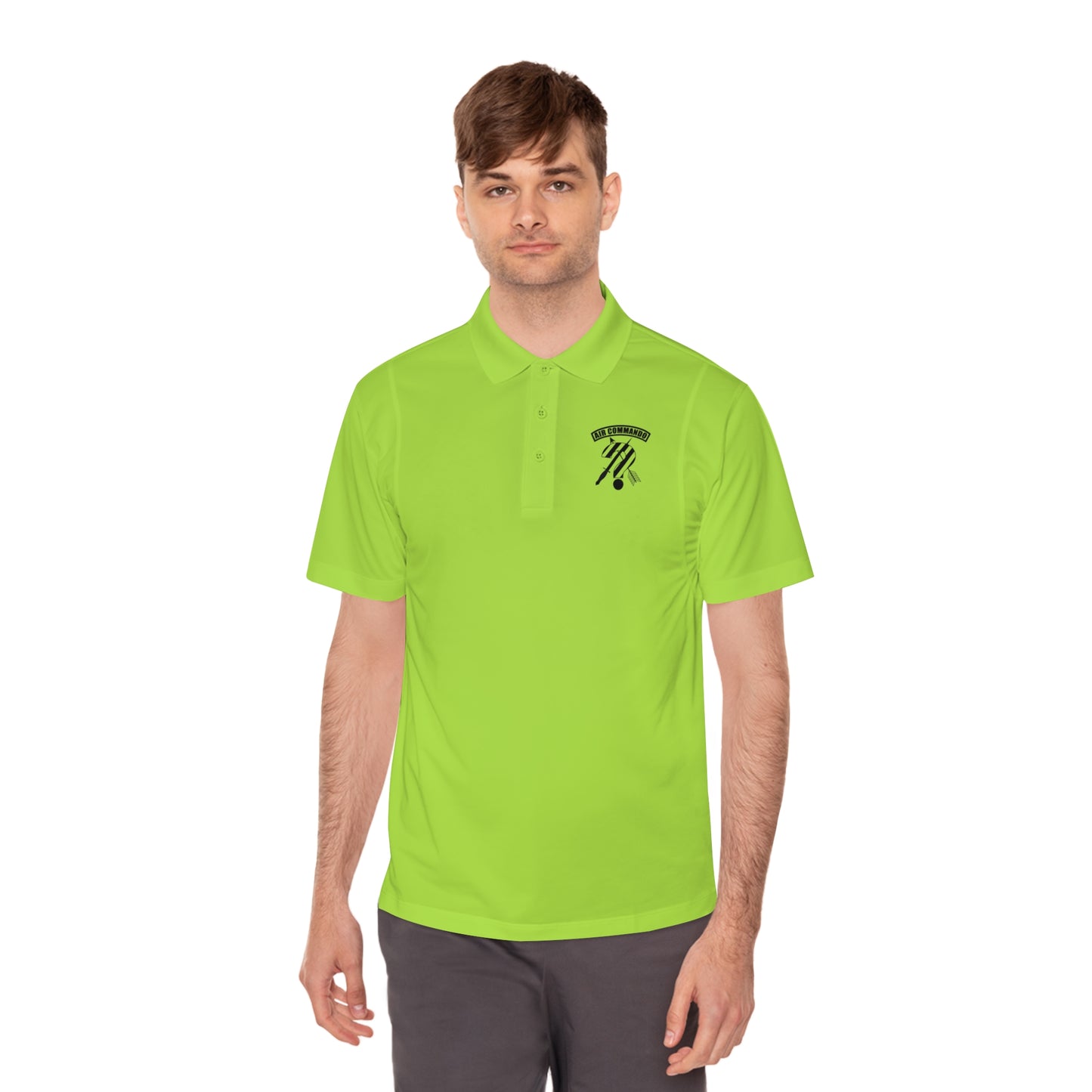 Commando - Question Mark - Men's Sport Polo Shirt