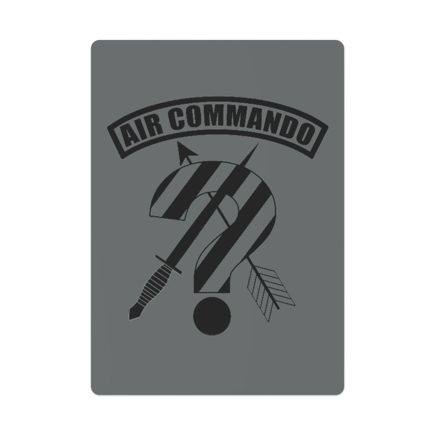 Commando Poker Cards