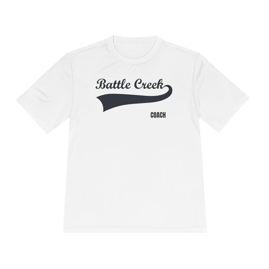 BC - COACH - Blue Logo - Unisex Moisture Wicking Tee
