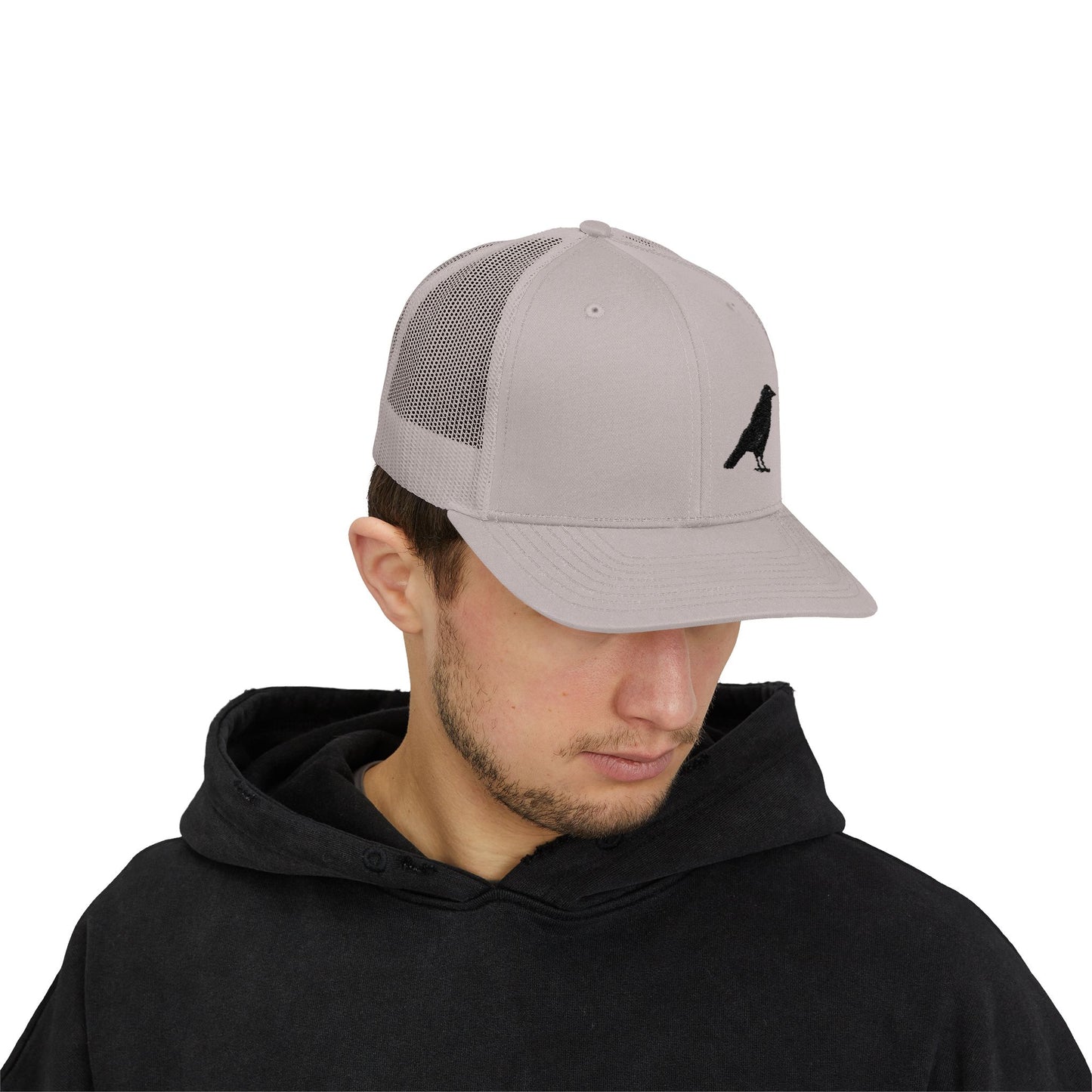 Raven Snapback Trucker Cap