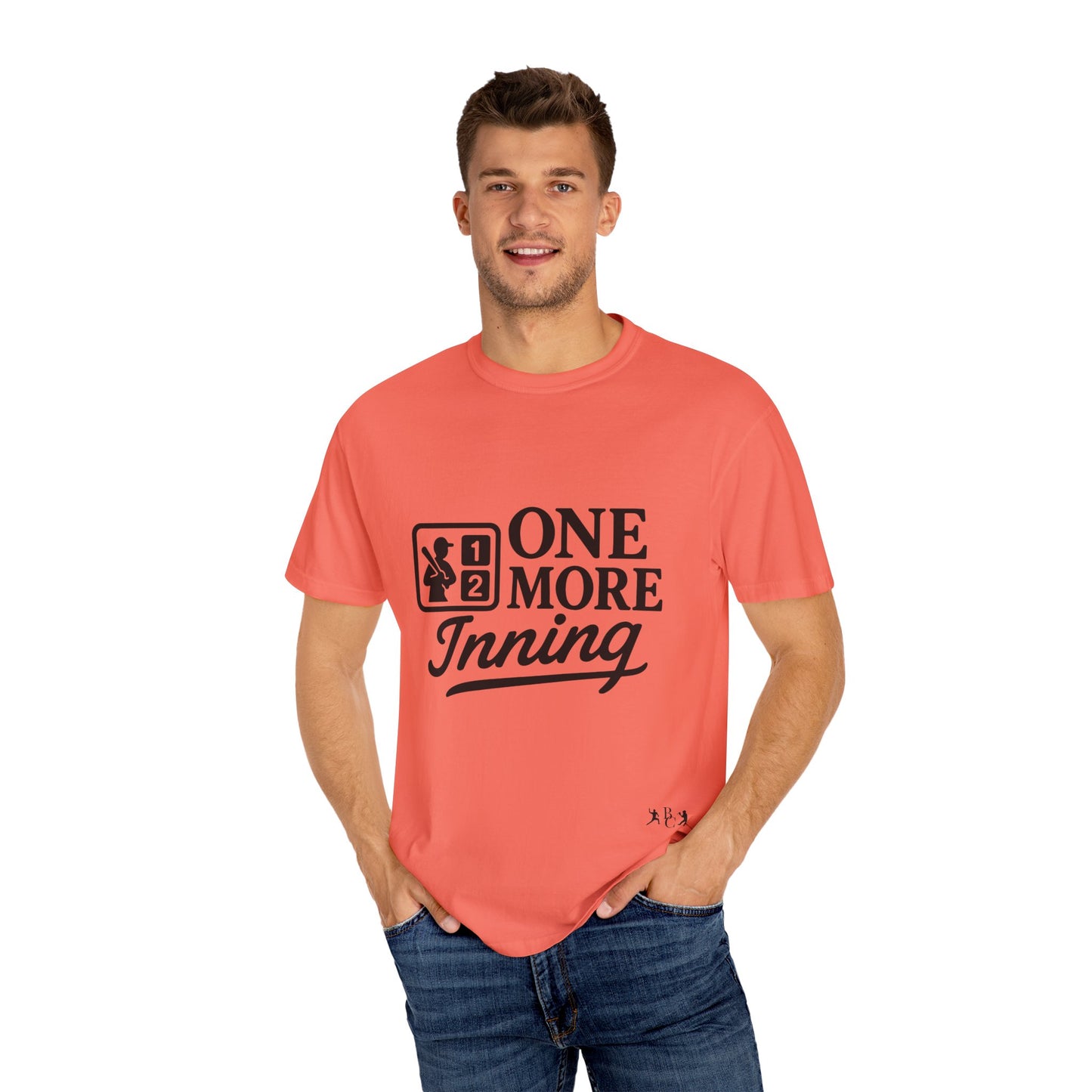 BC - One More Inning - Unisex Garment-Dyed T-shirt