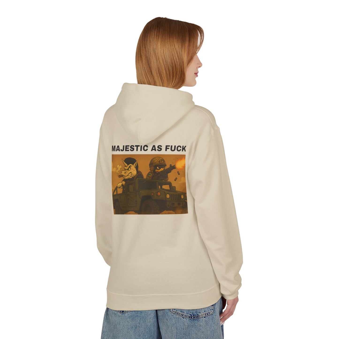 MAF - Unisex Midweight Softstyle Fleece Hoodie