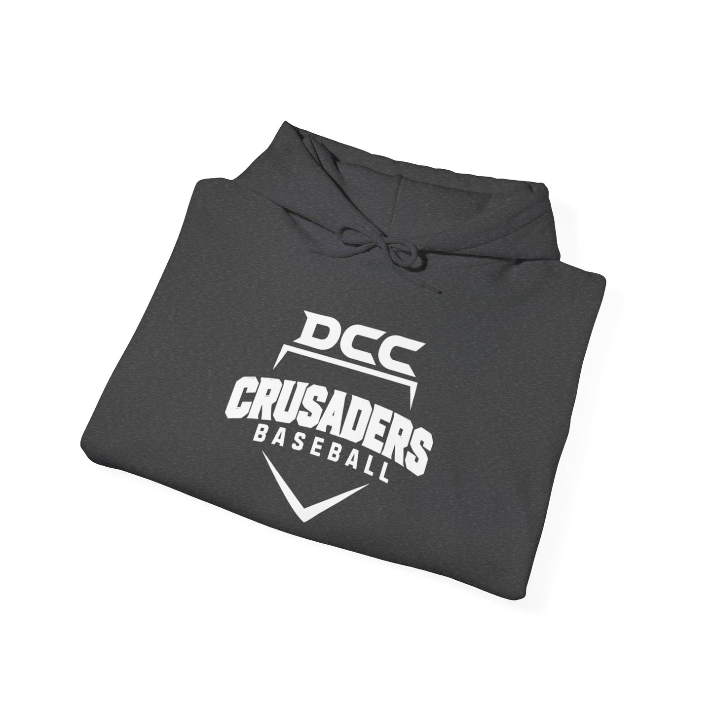 DCC - White Logo - Unisex Heavy Blend™ Hooded Sweatshirt