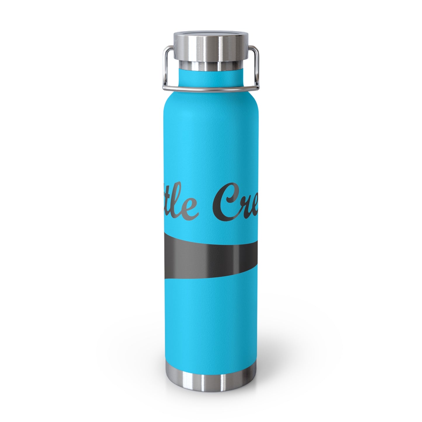 BC Black Logo Copper Vacuum Insulated Bottle, 22oz
