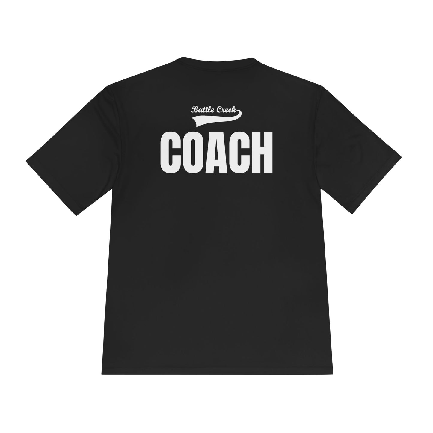 BC - COACH JERSEY - White Logo - Unisex Moisture Wicking Tee