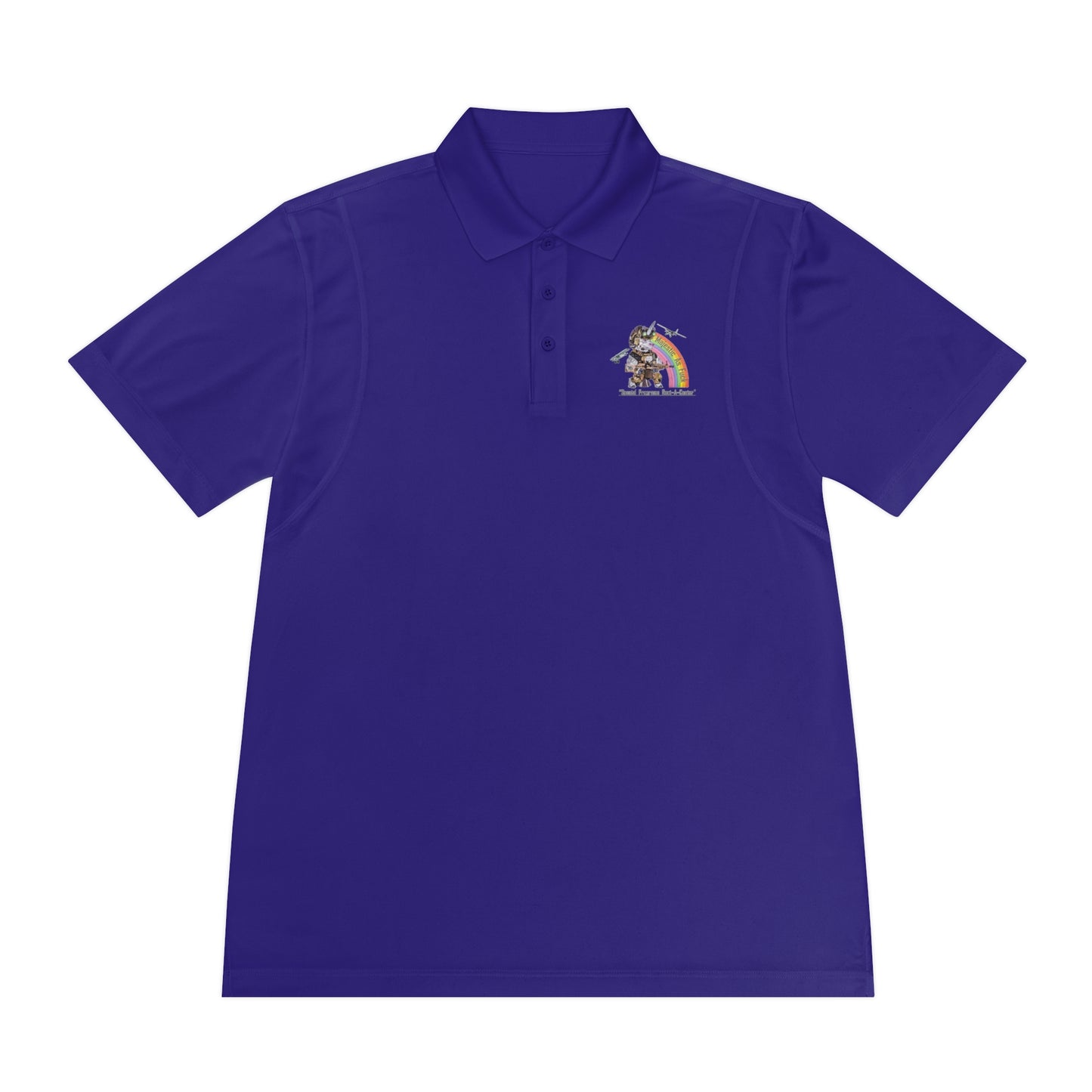 MAF - FLY IT LIKE YOU STOL IT - Men's Sport Polo Shirt