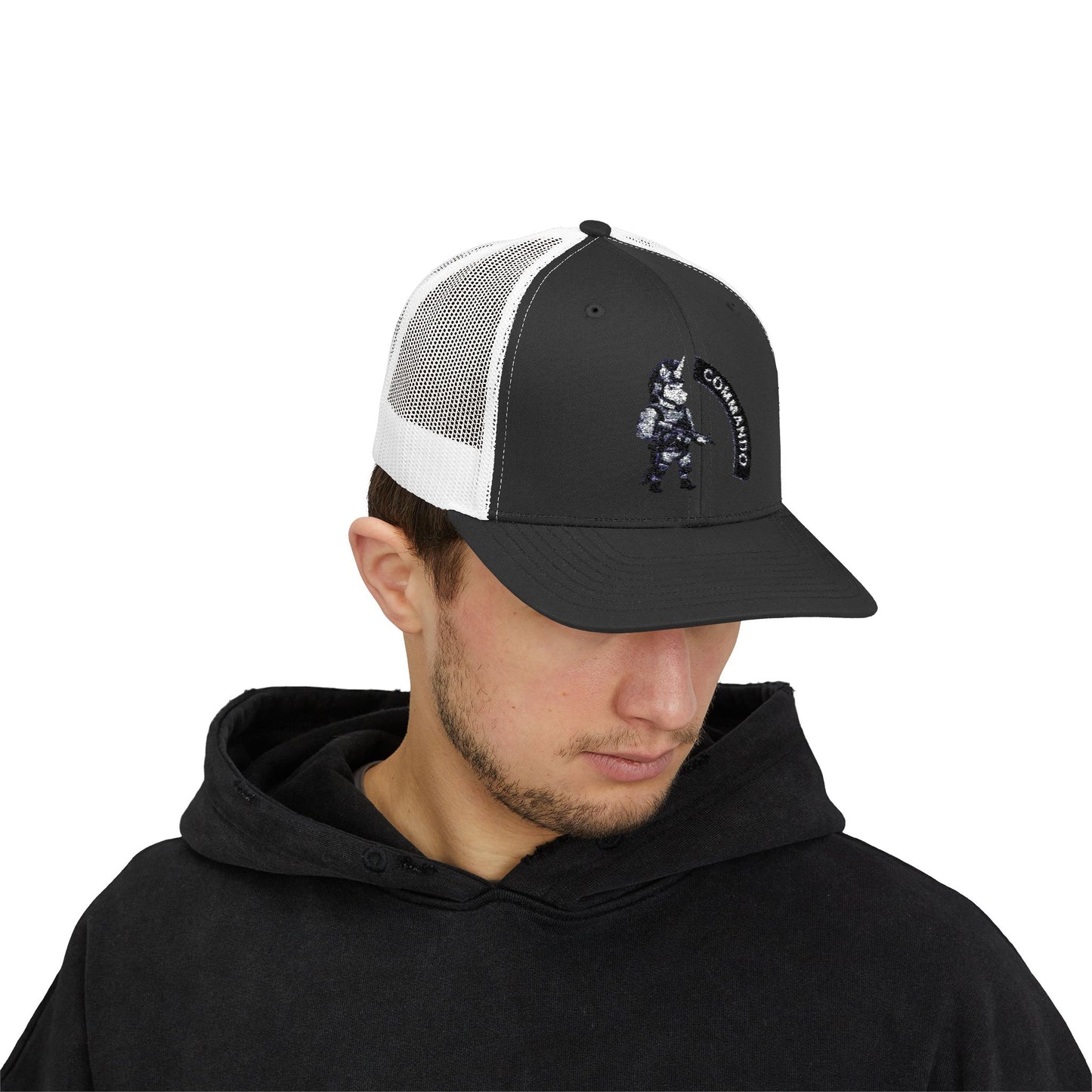 Commando Snapback Trucker Cap