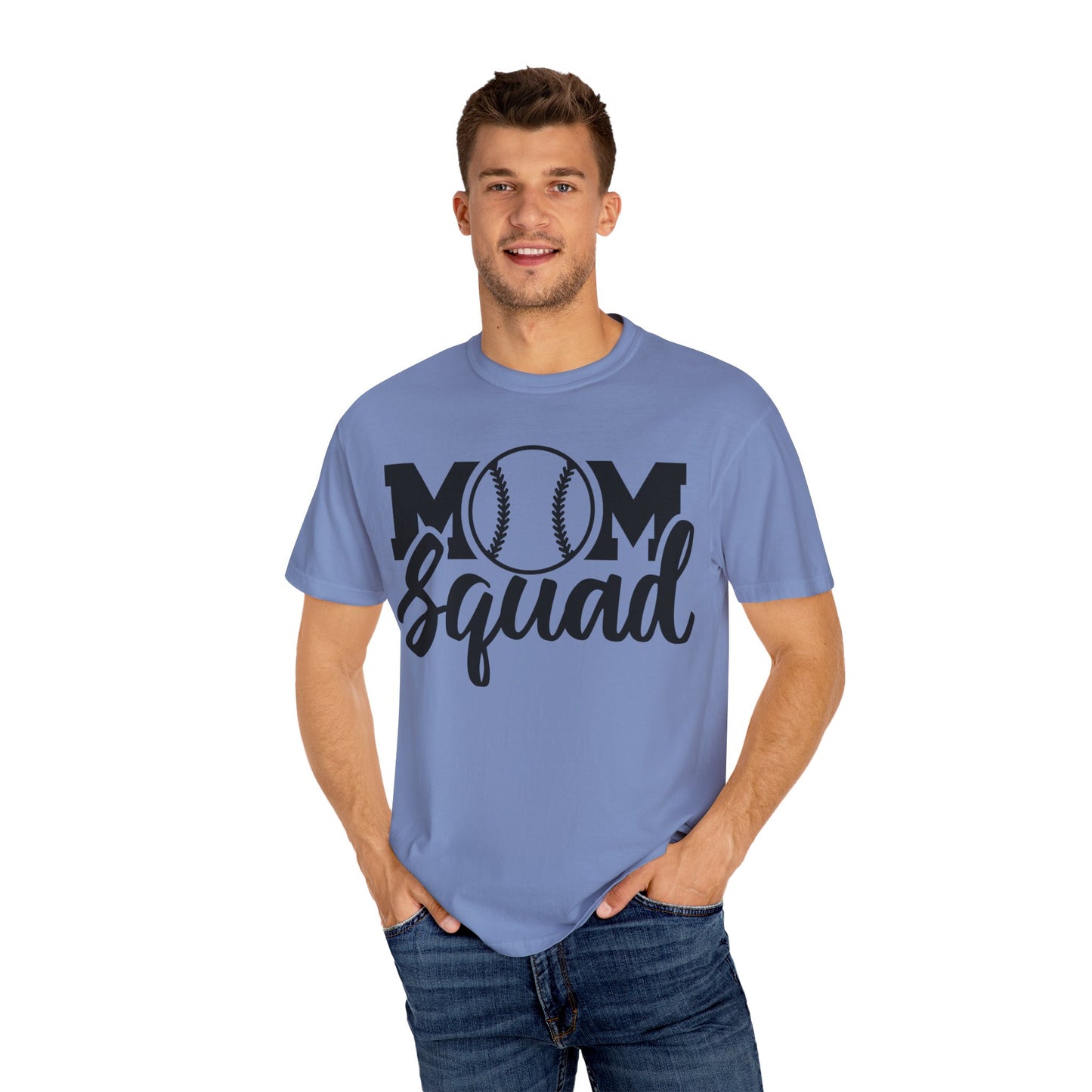 BC - Mom Squad - Unisex Garment-Dyed T-shirt