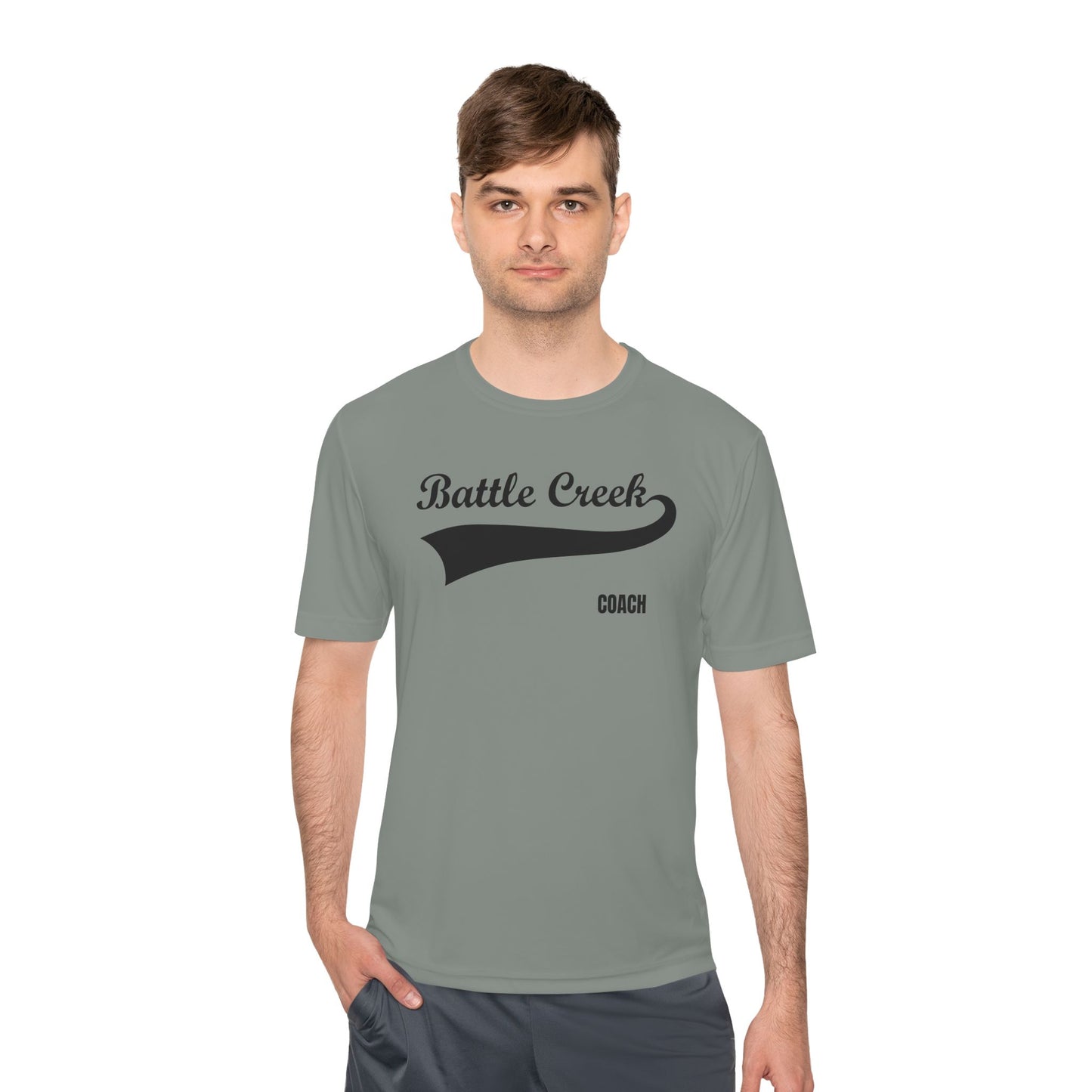 BC - COACH - Black Logo - Unisex Moisture Wicking Tee