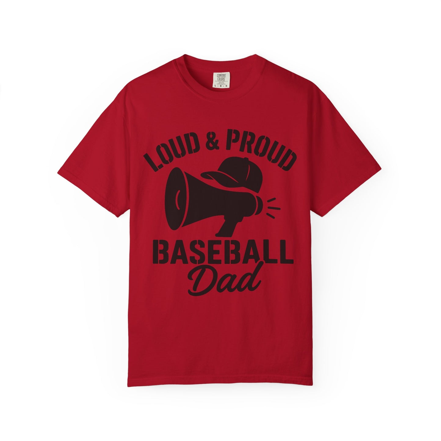 BC - Proud Baseball Dad - Unisex Garment-Dyed T-shirt