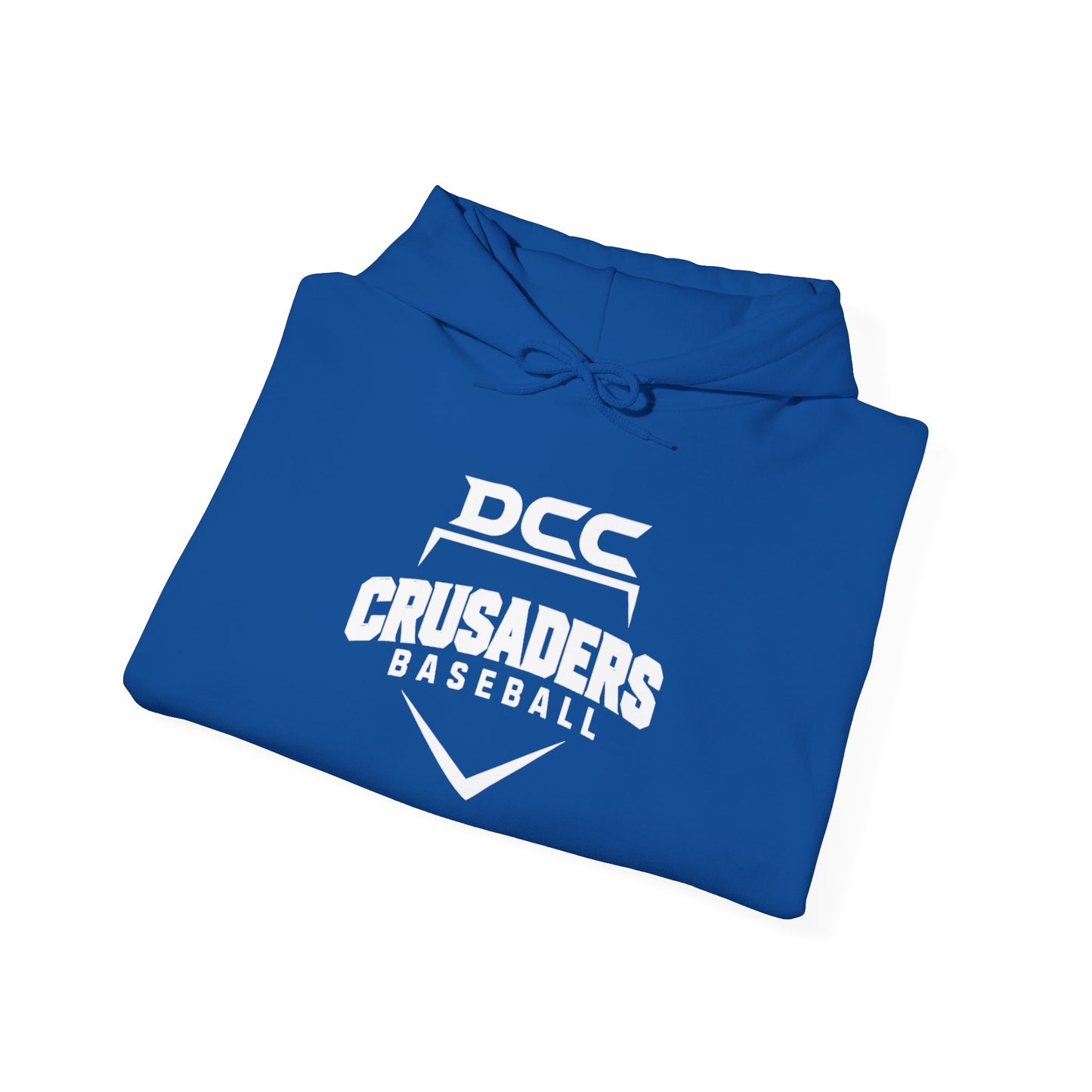 DCC - White Logo - Unisex Heavy Blend™ Hooded Sweatshirt
