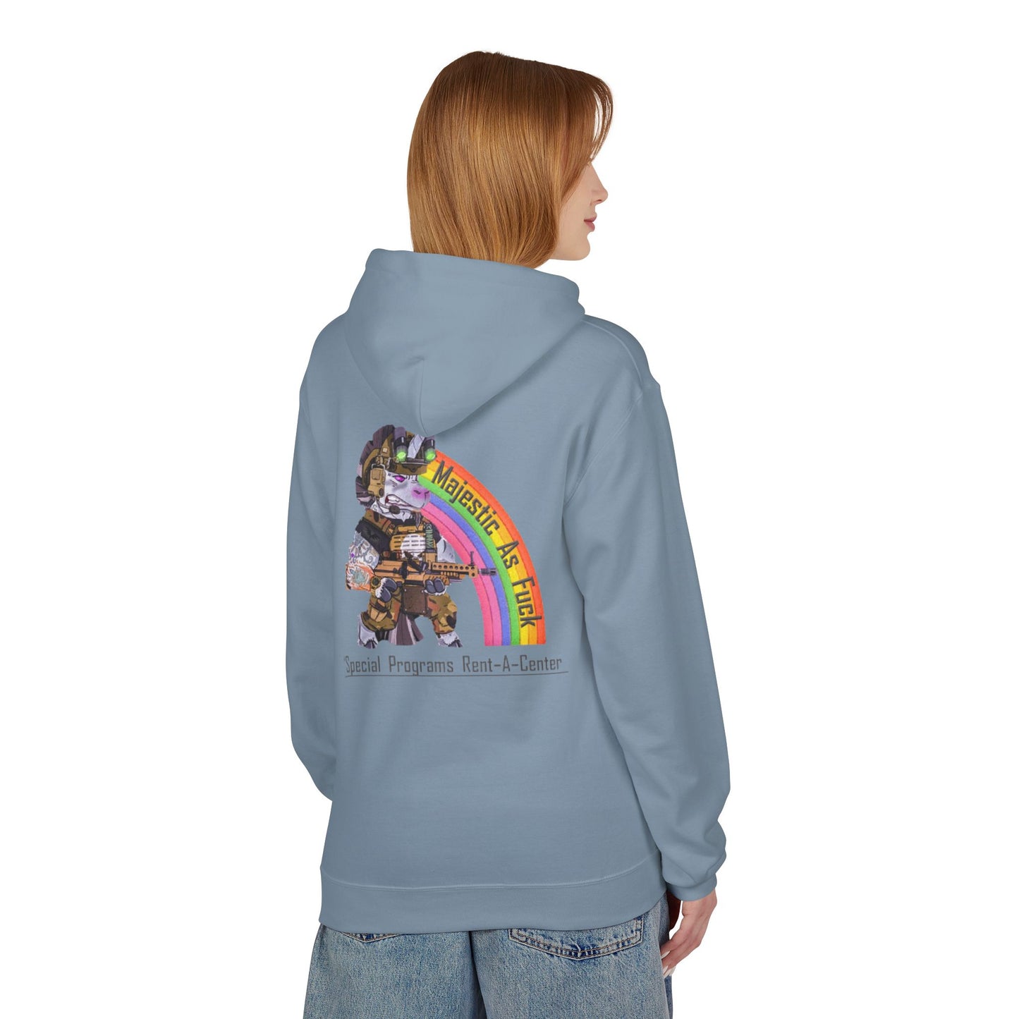 MAF - Unicorn - Unisex Midweight Softstyle Fleece Hoodie