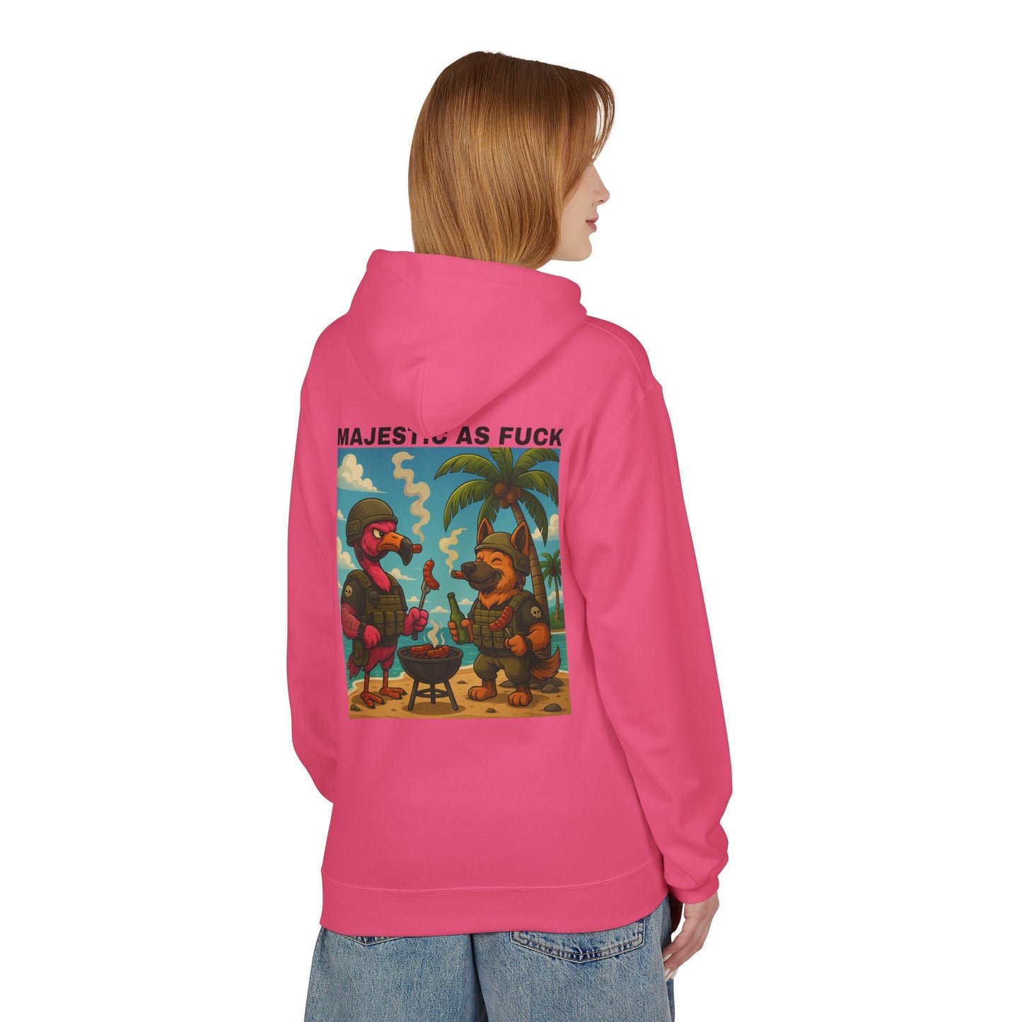 MAF - Unisex Midweight Softstyle Fleece Hoodie