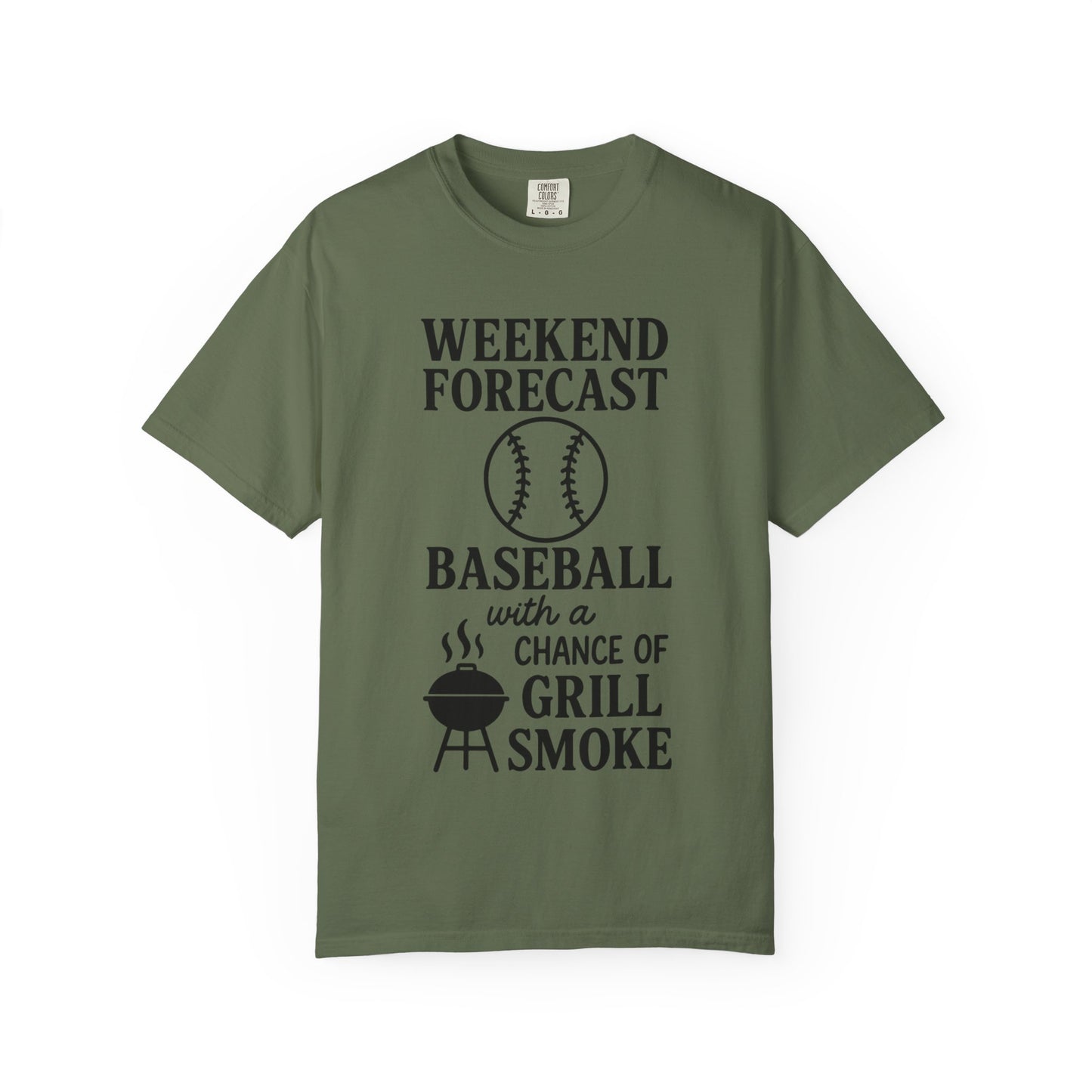 BC - Weekend Forecast - Unisex Garment-Dyed T-shirt