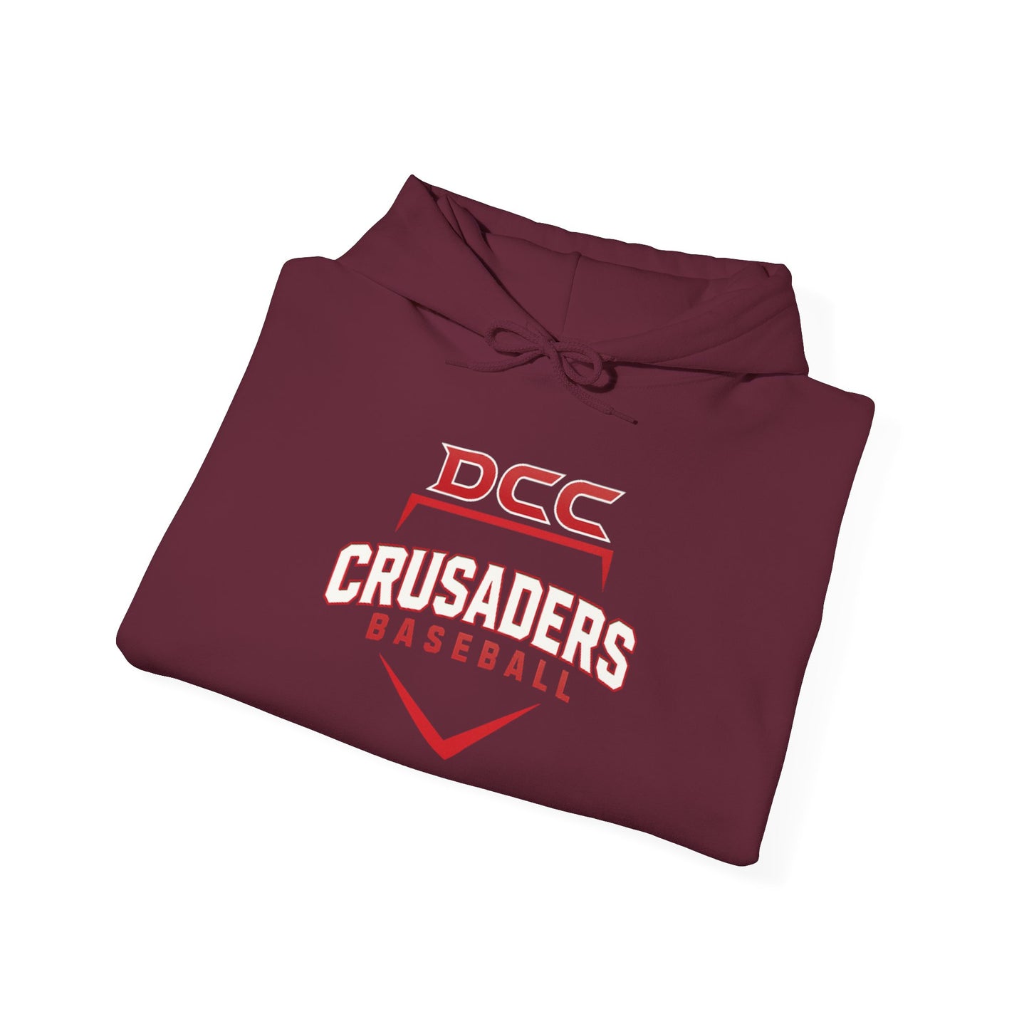 DCC - Red Logo - Unisex Heavy Blend™ Hooded Sweatshirt