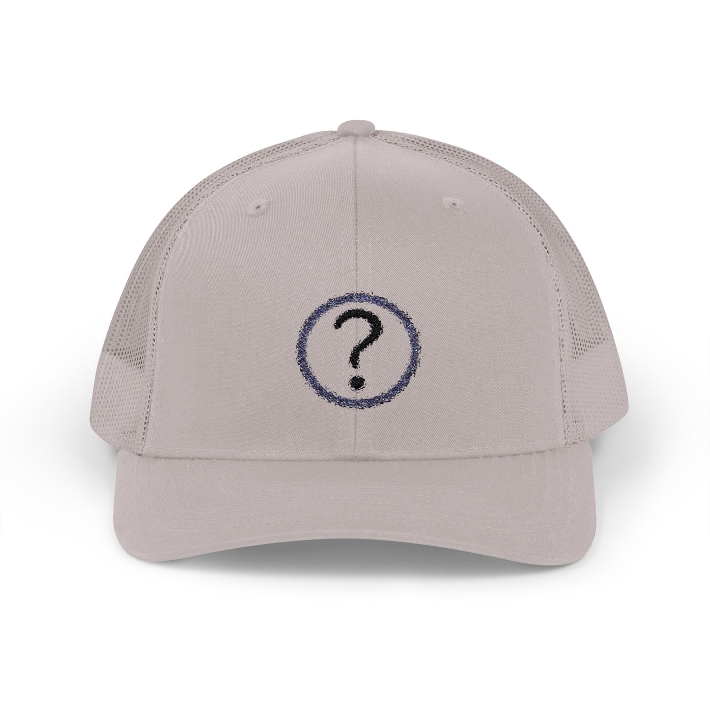 MAF - Question Mark with Blue Tent - Snapback Trucker Cap