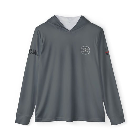 BC - Mil-Fire Fighter Support Men's Sports Warmup Hoodie (AOP)