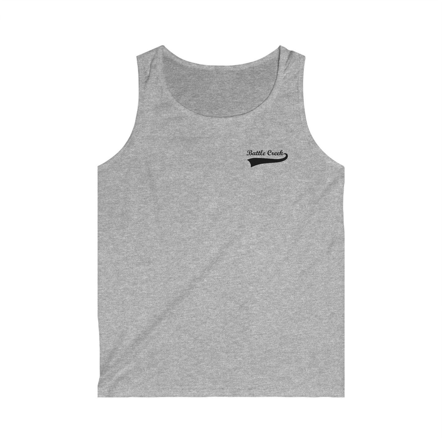 BC Black Logo Men's Softstyle Tank Top