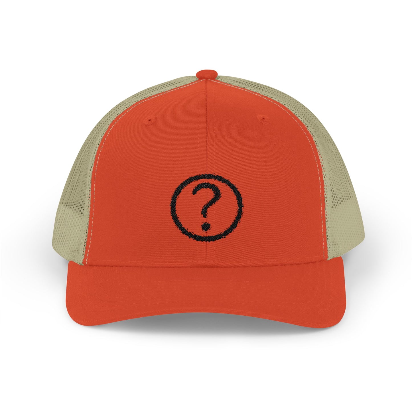 MAF - Question Mark Black Logo - Snapback Trucker Cap
