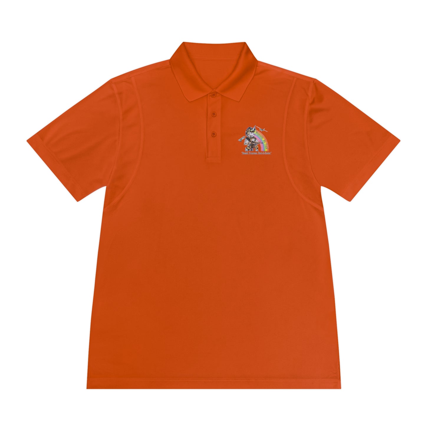 MAF - FLY IT LIKE YOU STOL IT - Men's Sport Polo Shirt