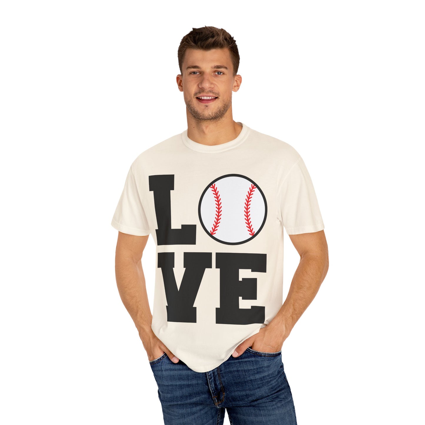 BC - Love - Unisex Garment-Dyed T-shirt