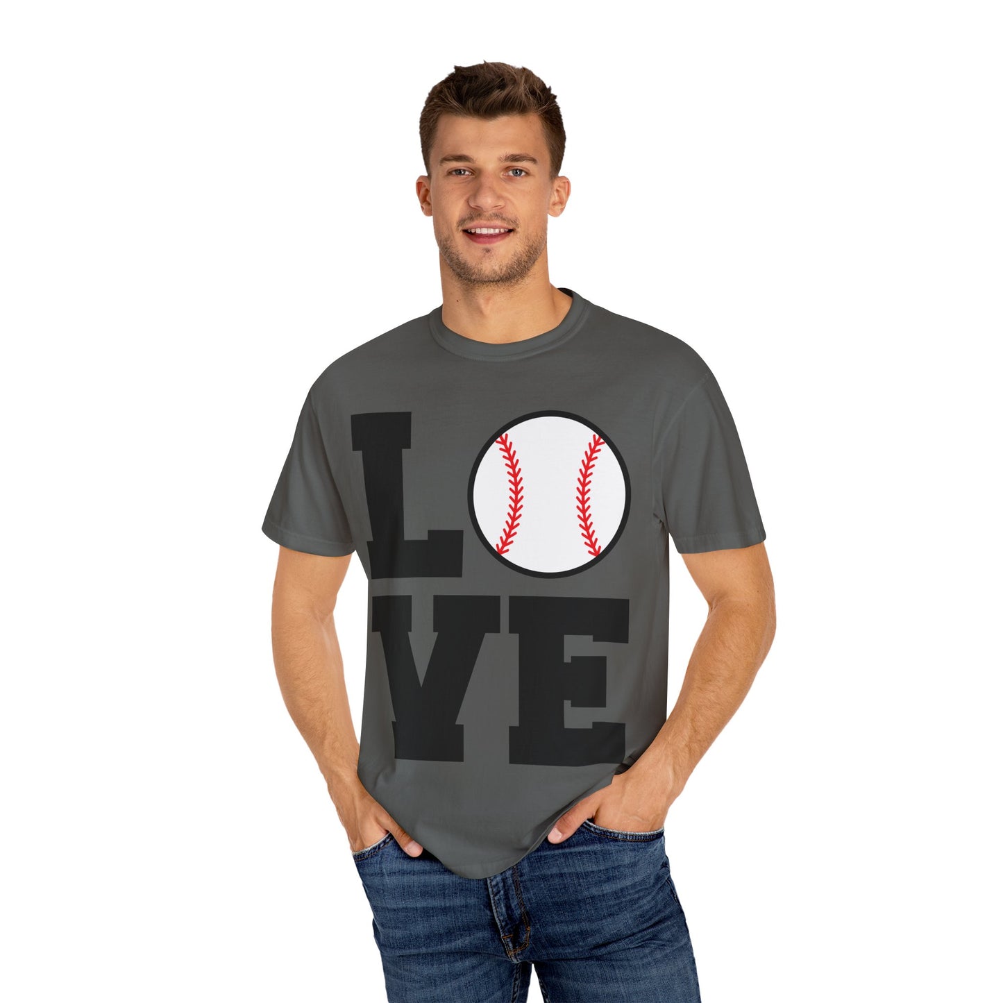 BC - Love - Unisex Garment-Dyed T-shirt