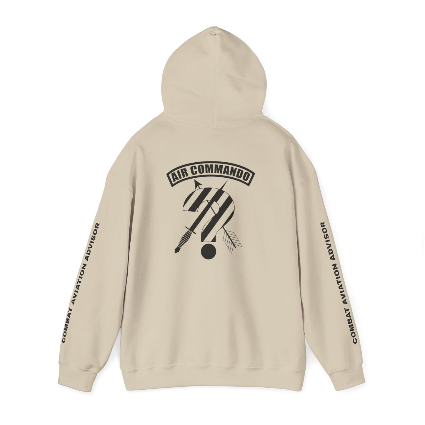 MAF - CAA Question Mark - Unisex Heavy Blend™ Hooded Sweatshirt
