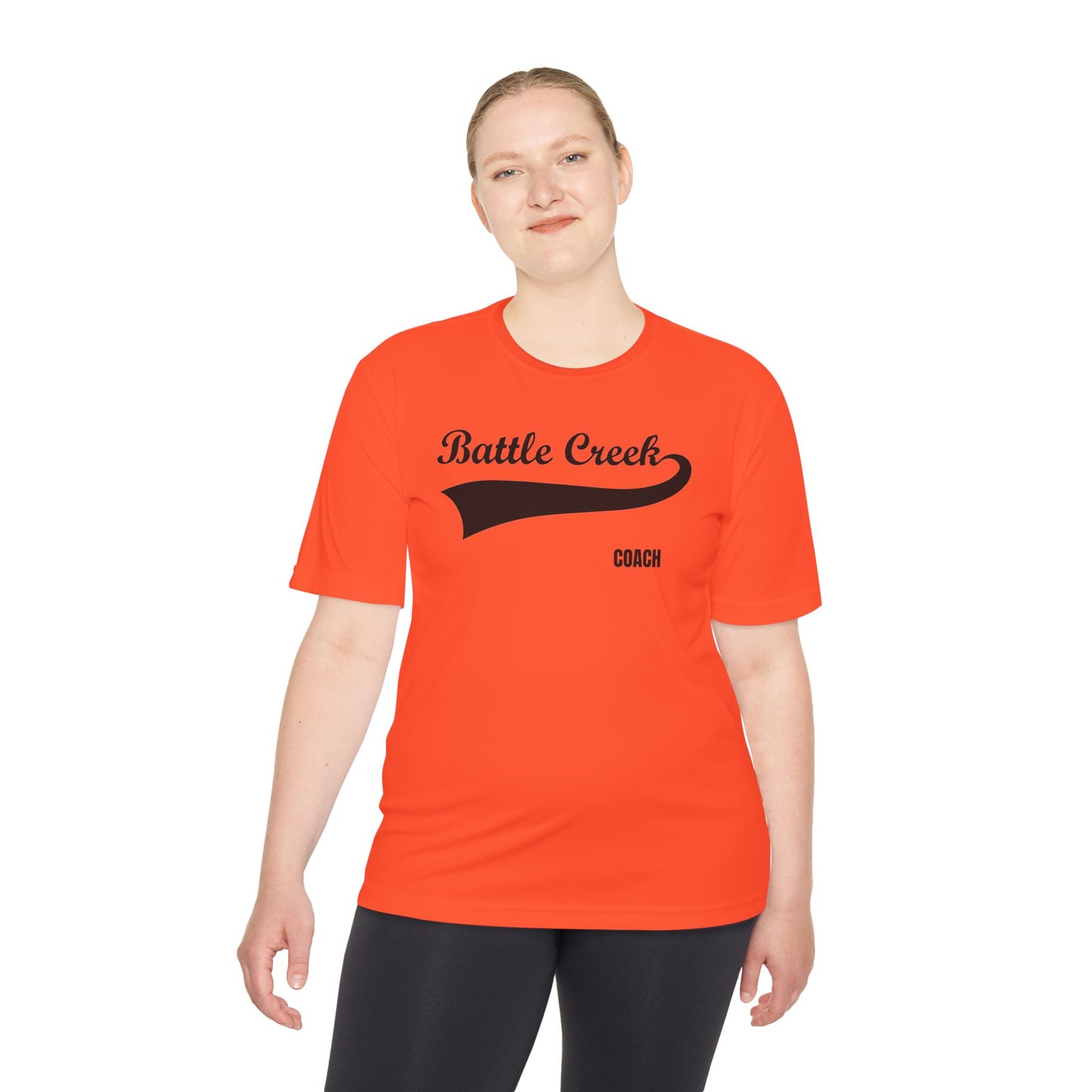 BC - COACH - Black Logo - Unisex Moisture Wicking Tee