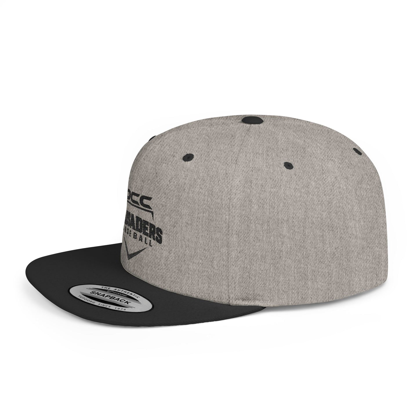 DCC - Black Logo - Flat Bill Snapback