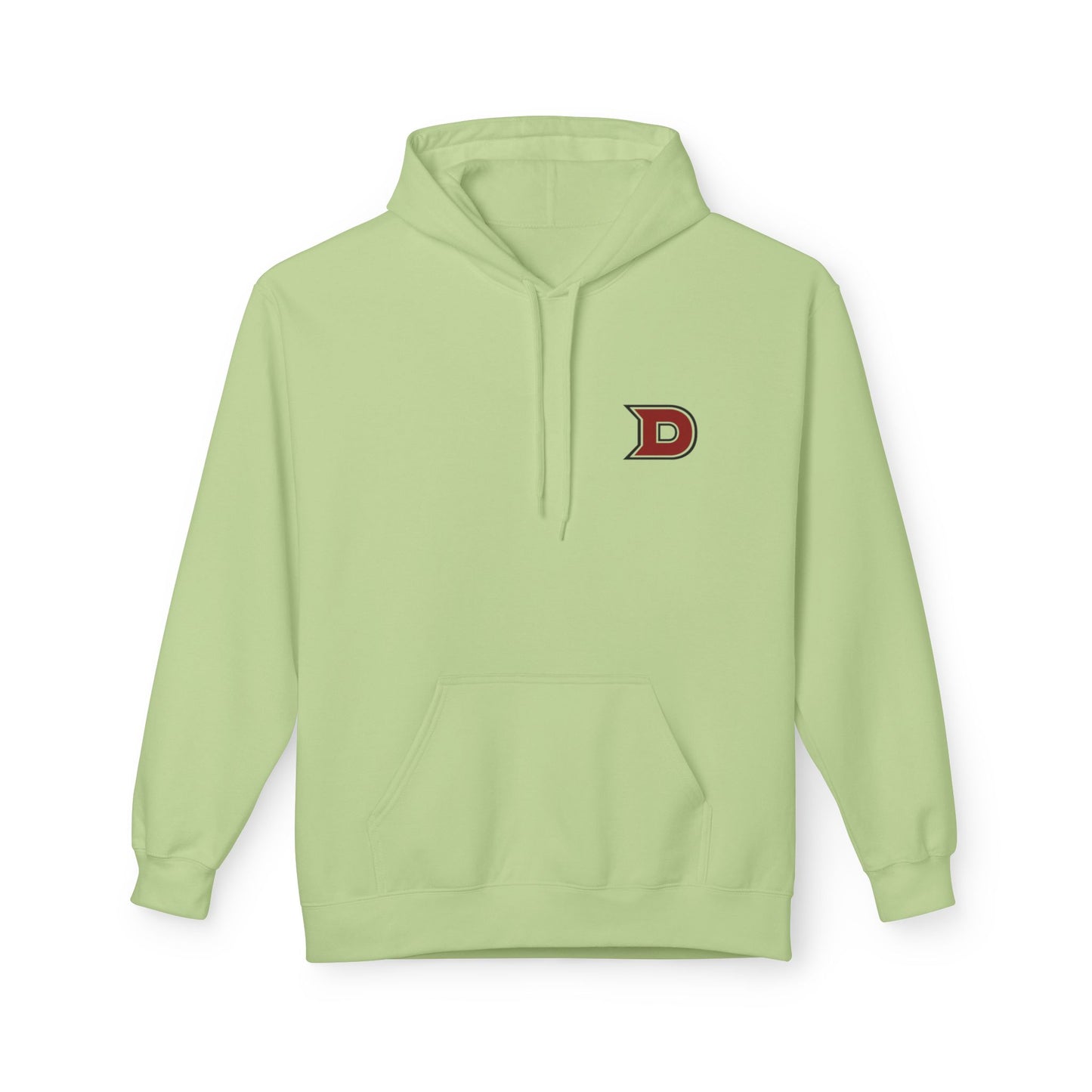 DCC - Red Logo - Unisex Midweight Softstyle Fleece Hoodie