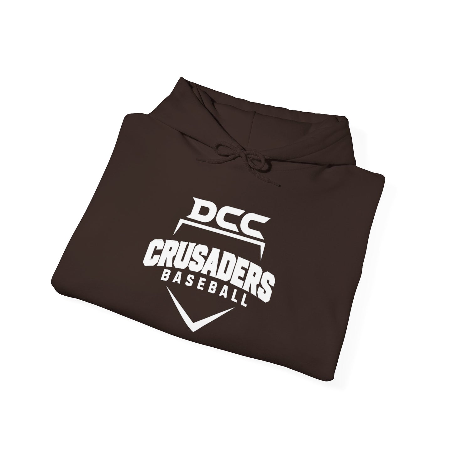 DCC - White Logo - Unisex Heavy Blend™ Hooded Sweatshirt
