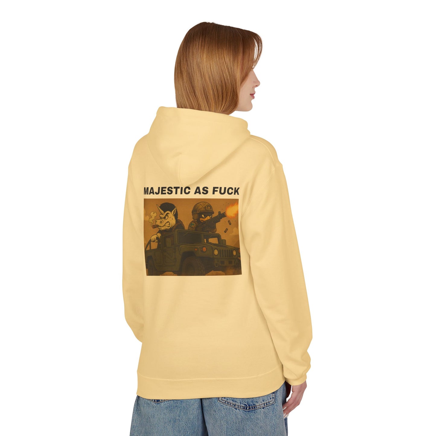 MAF - Unisex Midweight Softstyle Fleece Hoodie