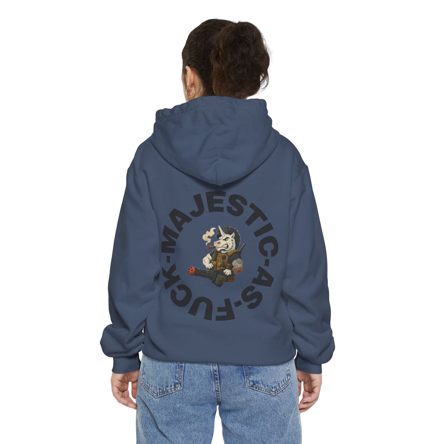 MAF - Unicorn - Unisex Garment-Dyed Hoodie