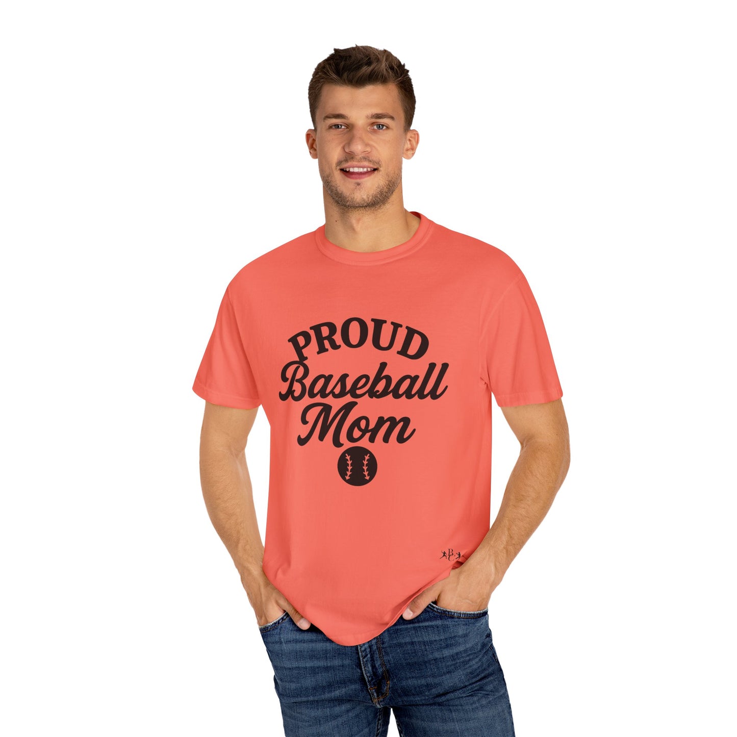 BC - Proud Baseball Mom - Unisex Garment-Dyed T-shirt